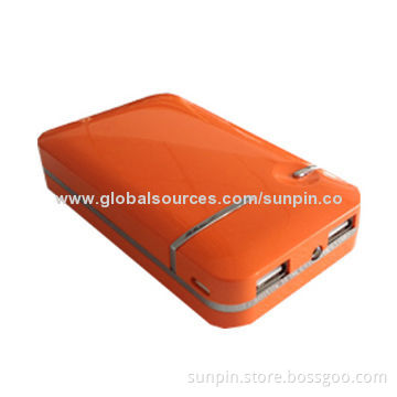 5,400mA Power Banks for Mobile Phone, iPad, Digital Camera, MP3, Game Player